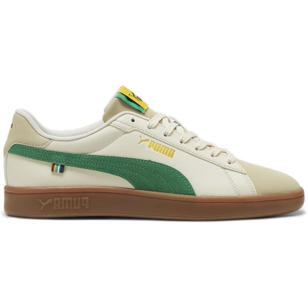 Puma Men's Smash 3.0 Football24 Lace Up Sneakers Shoes Casual - White - Size 9
